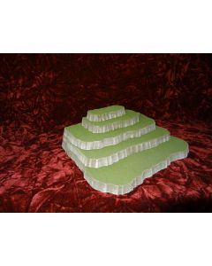 Stack-able and Sculpted Layered Hills Wargame Terrain CC5-5