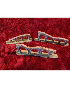 Wargame Gaming Terrain Red Arch Stone Ruins