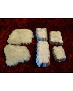 Sparkle Snow Hills Wargame Terrain